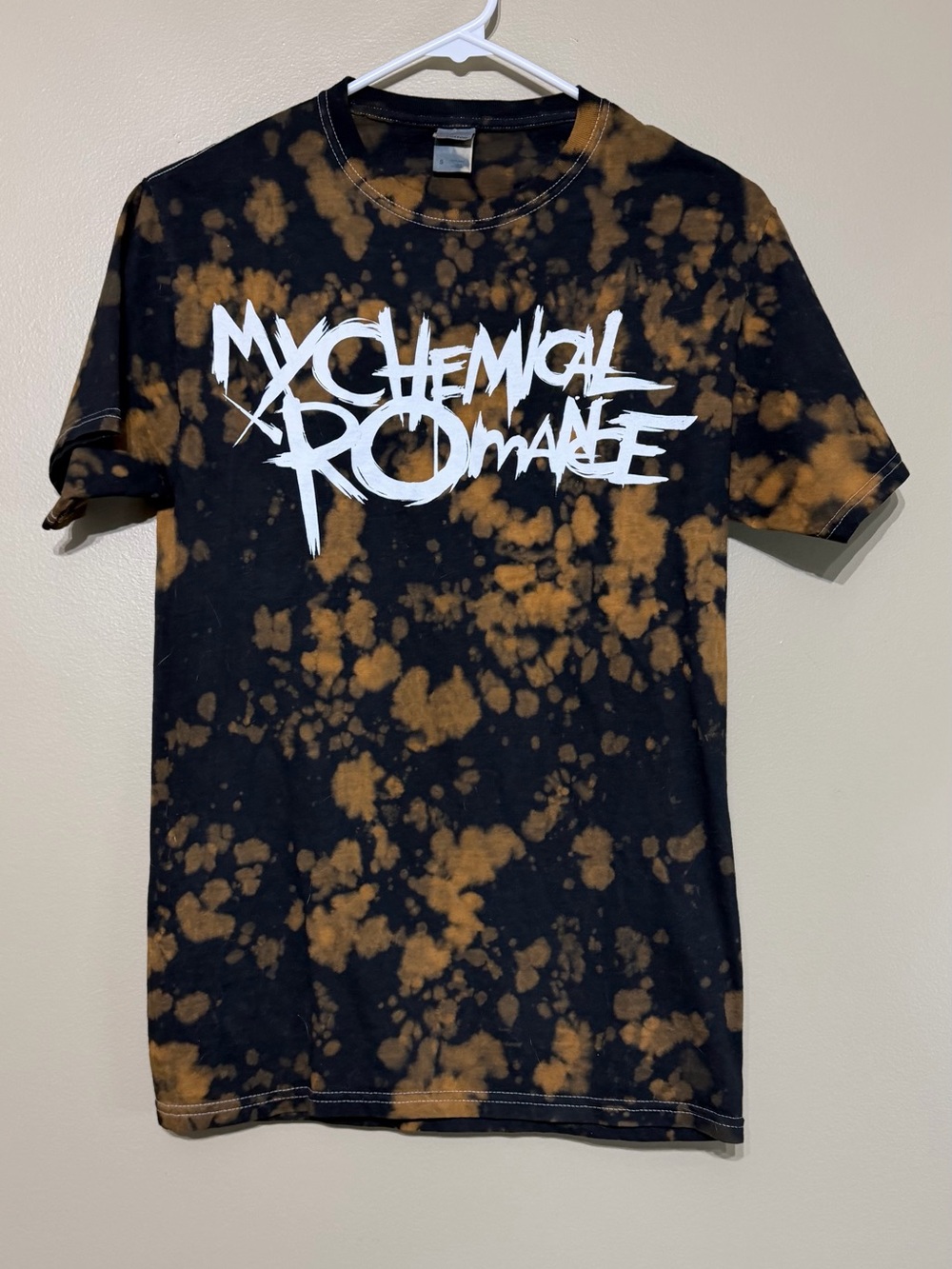 Y2K My Chemical Romance Fruit of the Loom HD Cotton Tie Dye Band Tee
